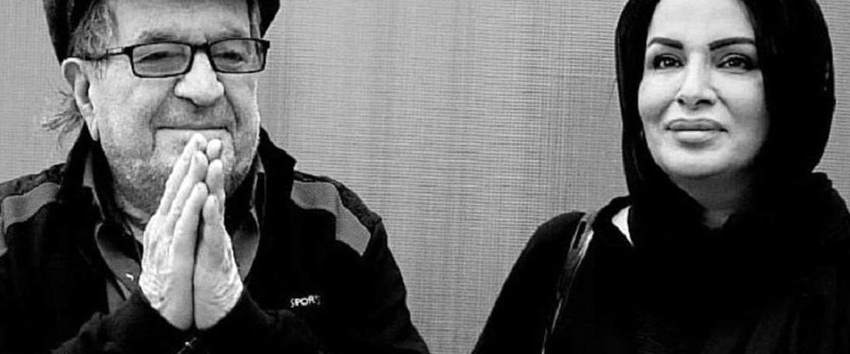 داریوش مهرجویی و همسرش